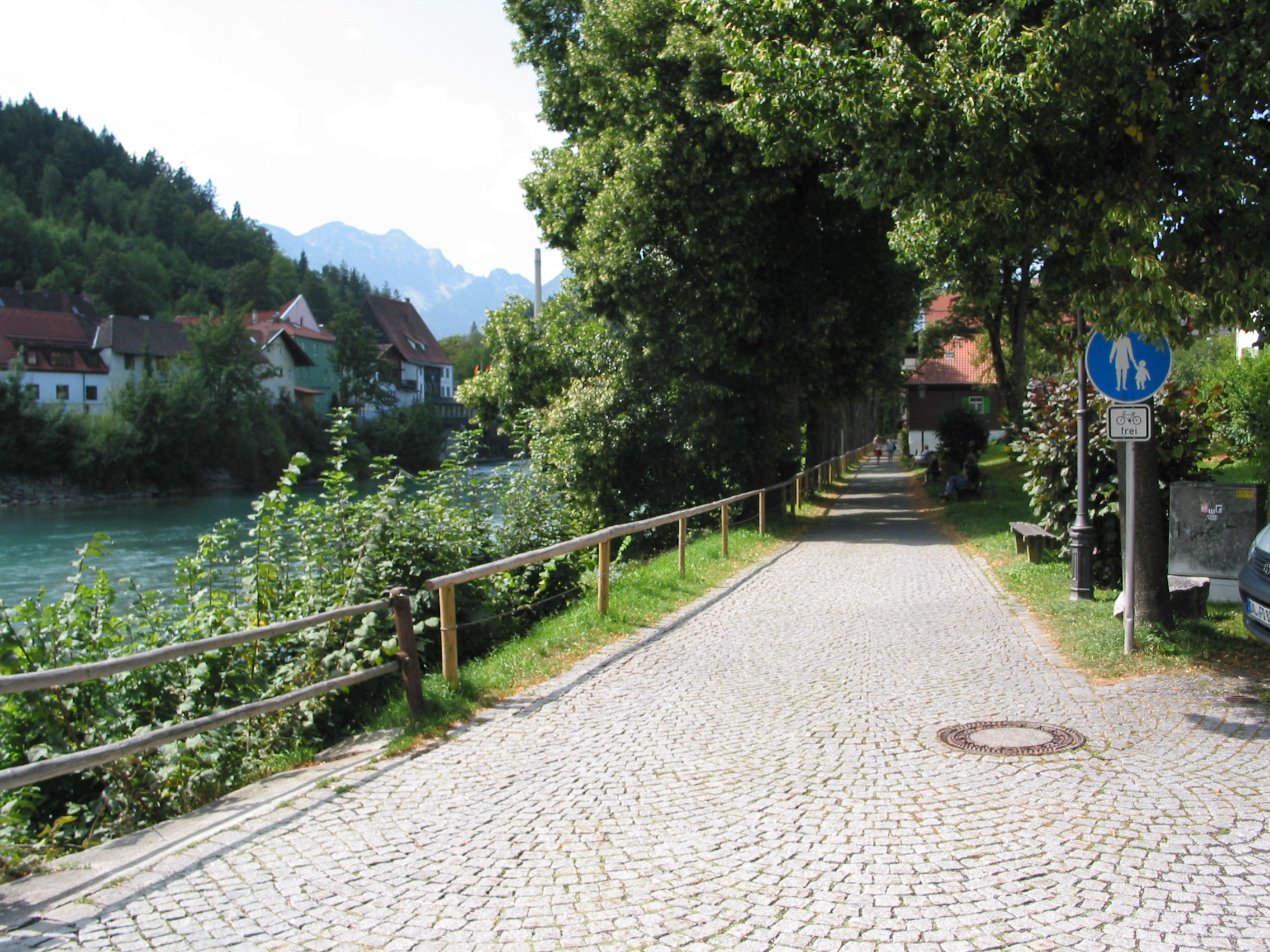 Lech riverwalk