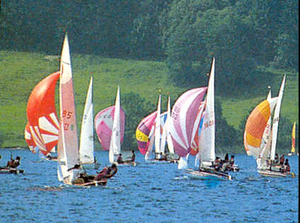 Sailing at the Bavarian Castles